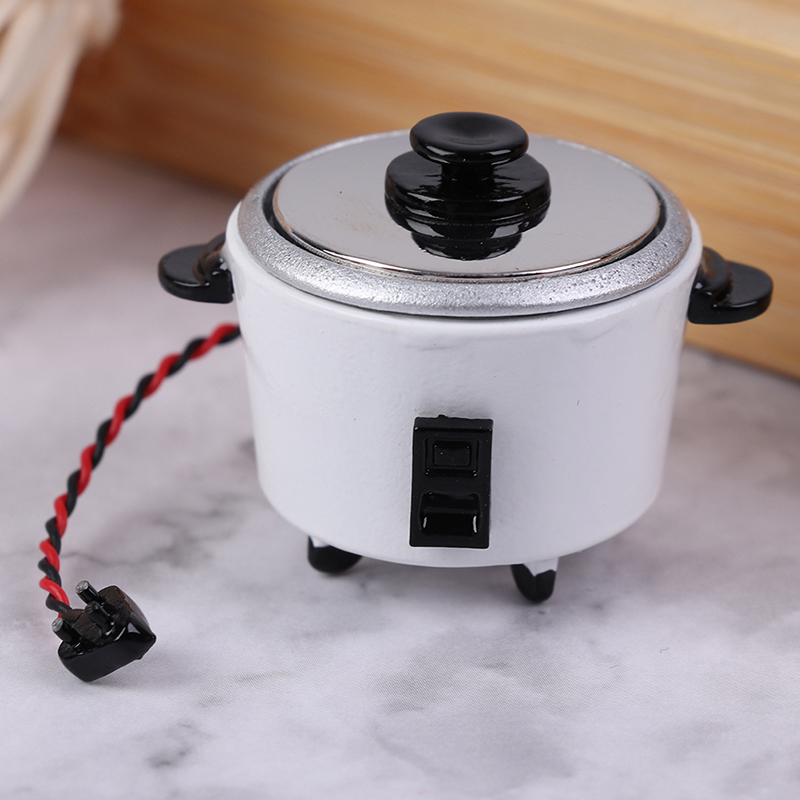 Kitchen Appliances For Gift - Миниатюрная рисоварка для кукольного домика в
