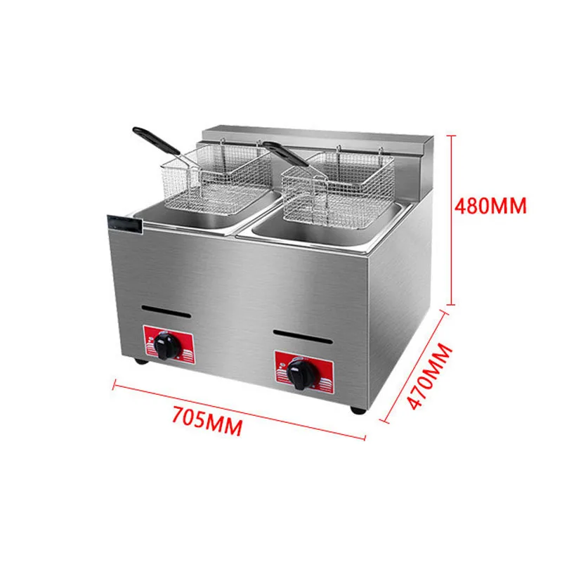Deep Fryer Stainless - Электрическая фритюрница из нержавеющей стали с