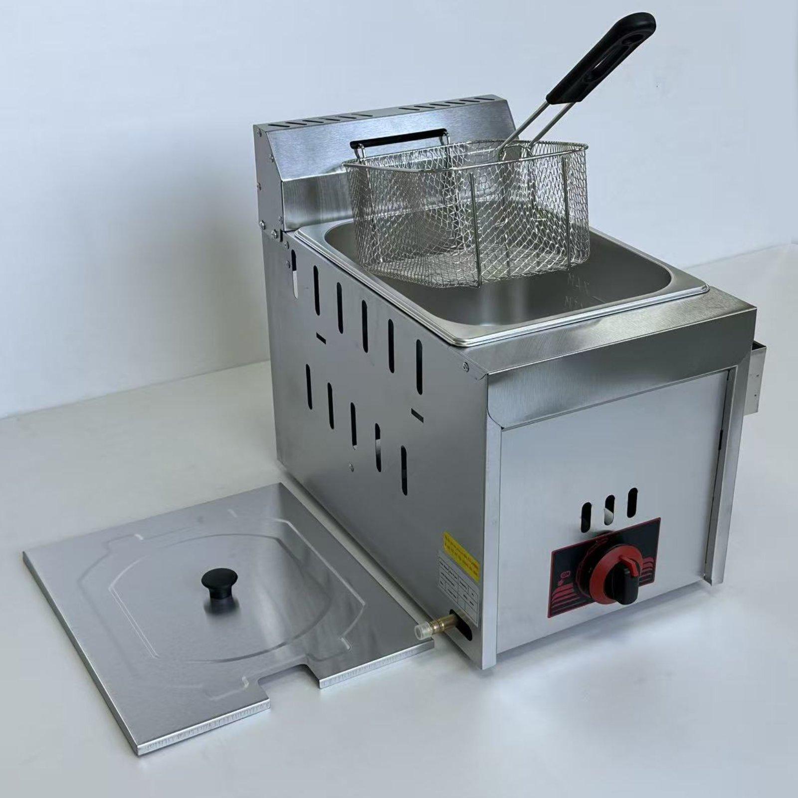 Deep Fryer Stainless - Коммерческая фритюрница из нержавеющей стали объемом
