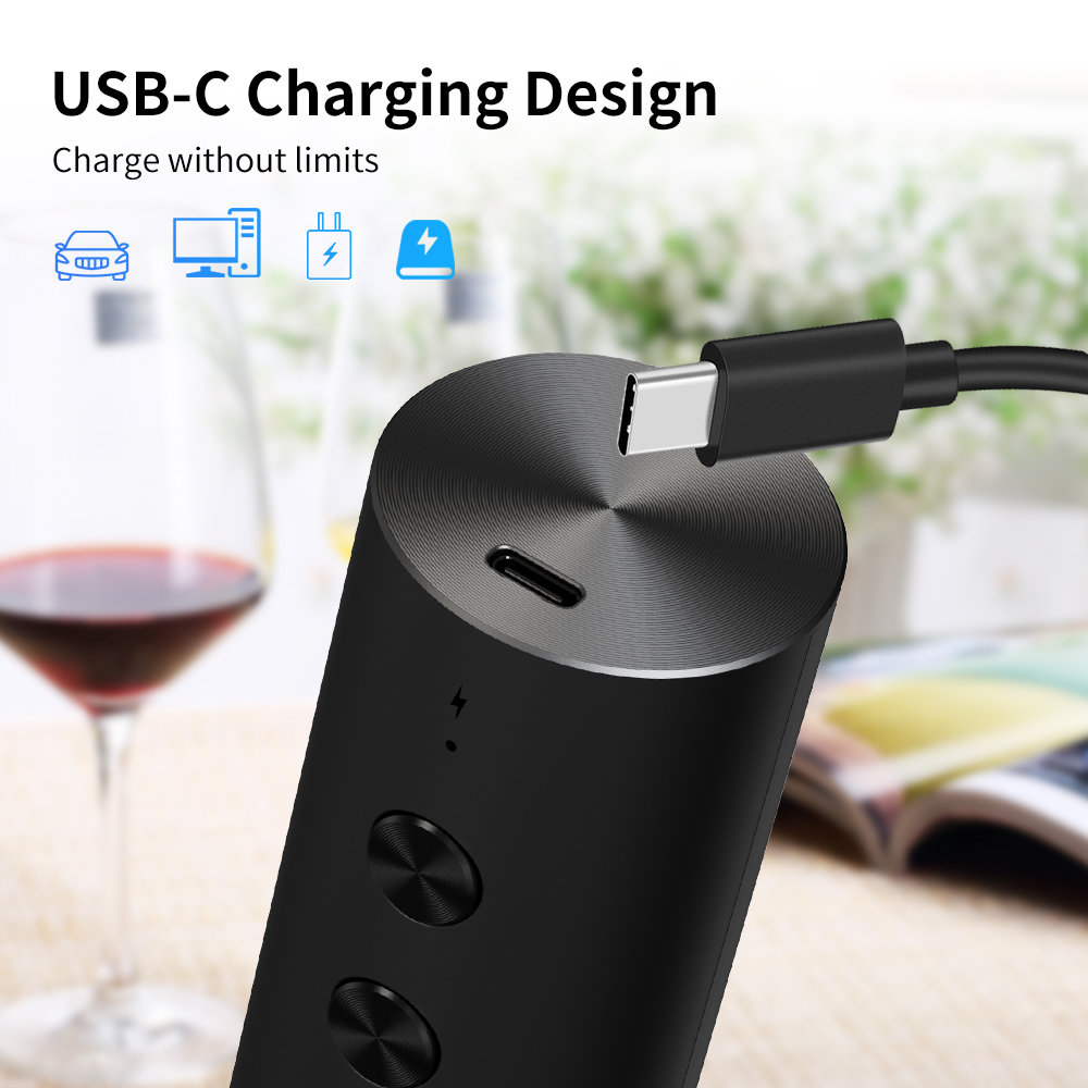 Набор электрических открывалок – обзор и цена Wine Opener Electric