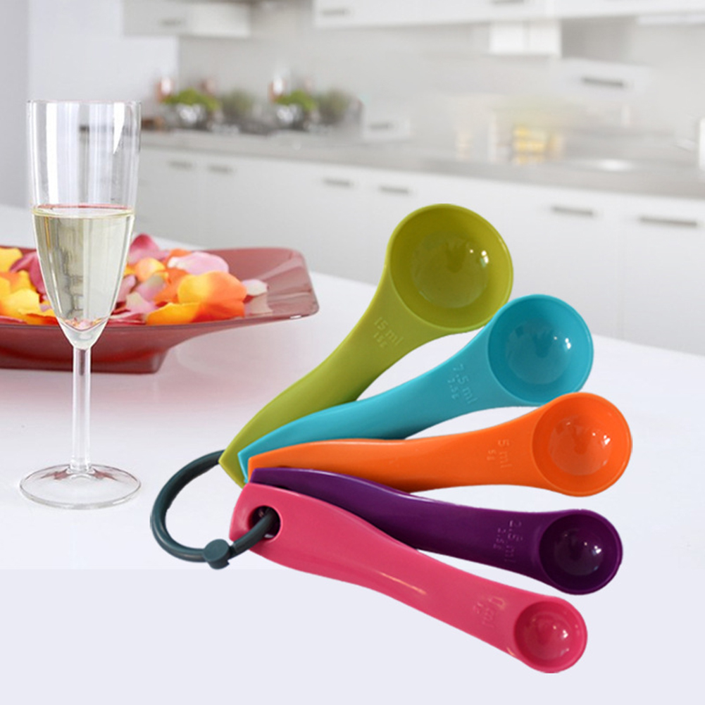 5 шт., красочная ложка для сол – обзор и цена Kitchen Appliances Manufacturers
