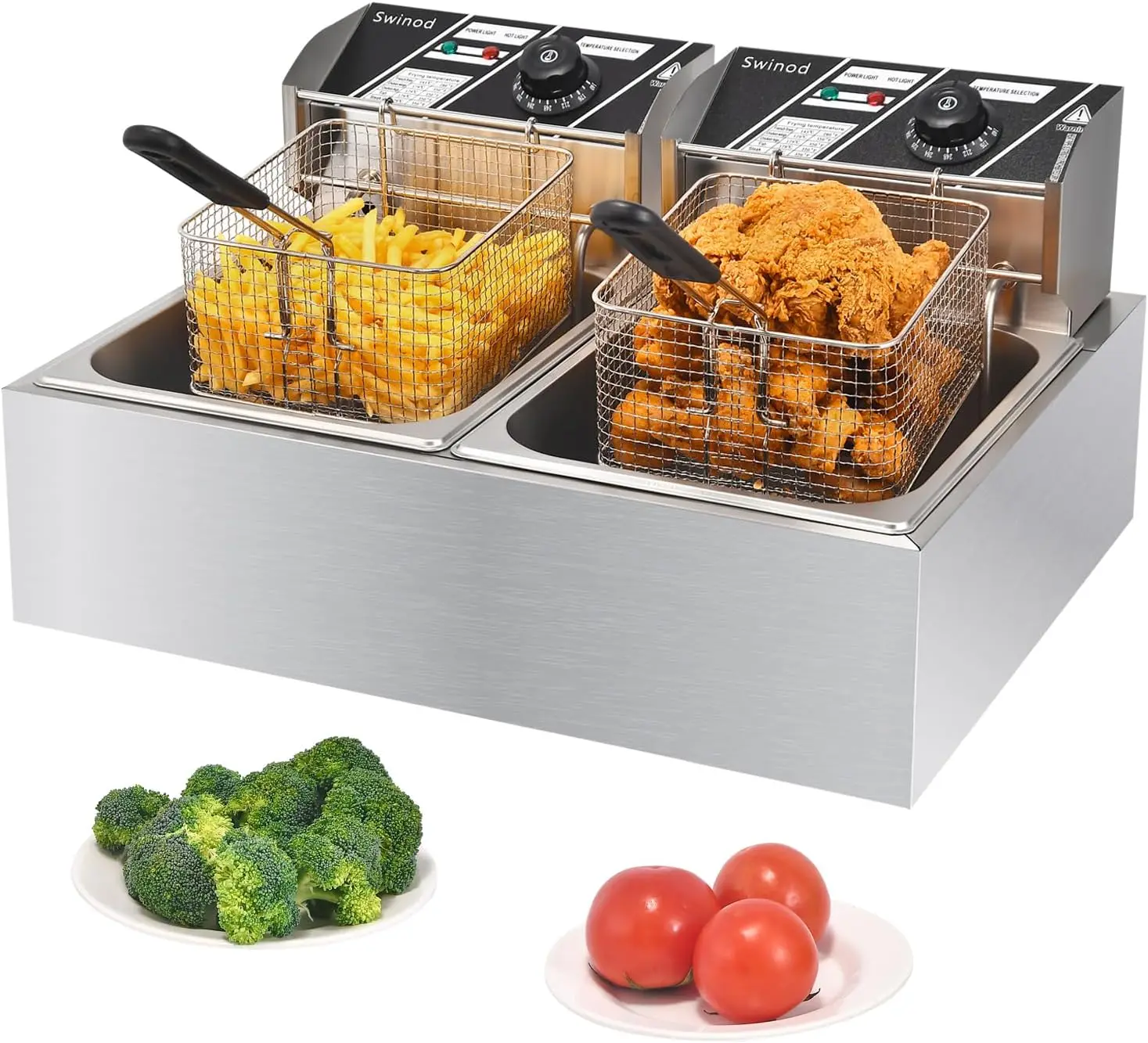 Коммерческая фритюрница с корз – обзор и цена Deep Fryer Stainless