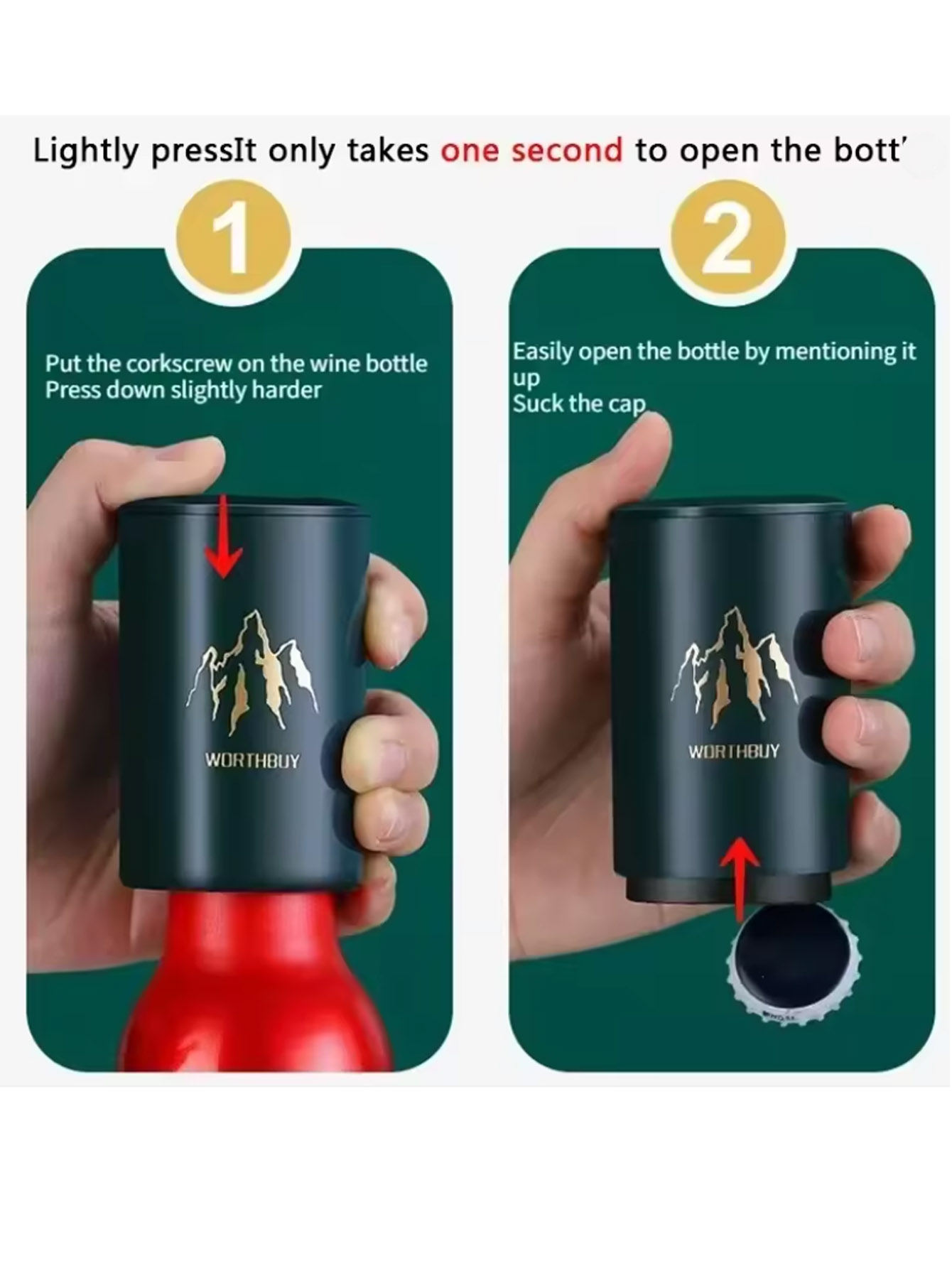 1 шт. автоматическая открывалк – обзор и цена Wine Opener Electric