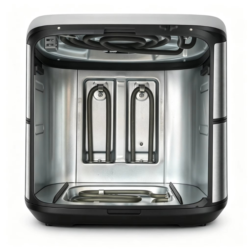 Умная аэрофритюрница для дома  – обзор и цена Deep Fryer Stainless