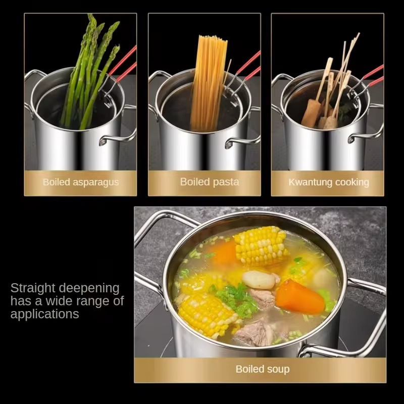 Кастрюля-фритюрница из нержаве – обзор и цена Deep Fryer Stainless