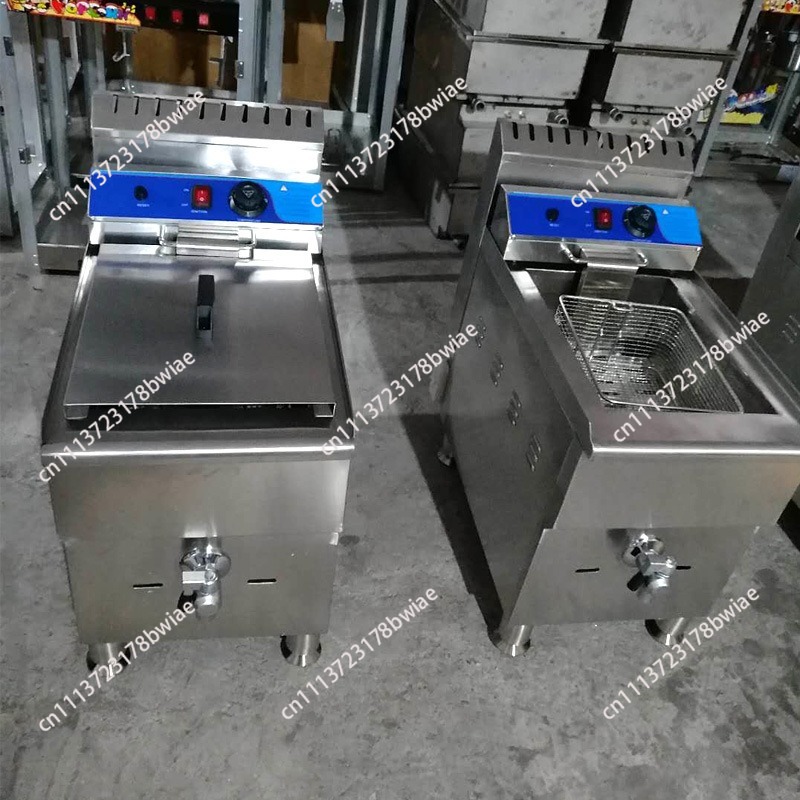 Коммерческая газовая фритюрниц – обзор и цена Deep Fryer Stainless