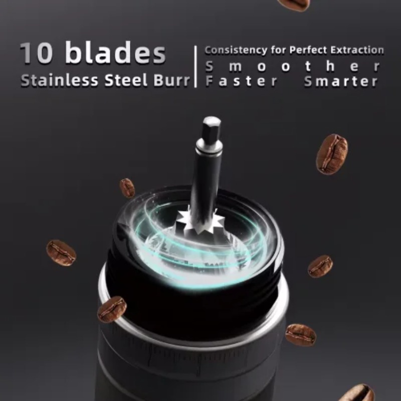Беспроводная кофемолка CGE03 i – обзор и цена Coffee Grinder Burr