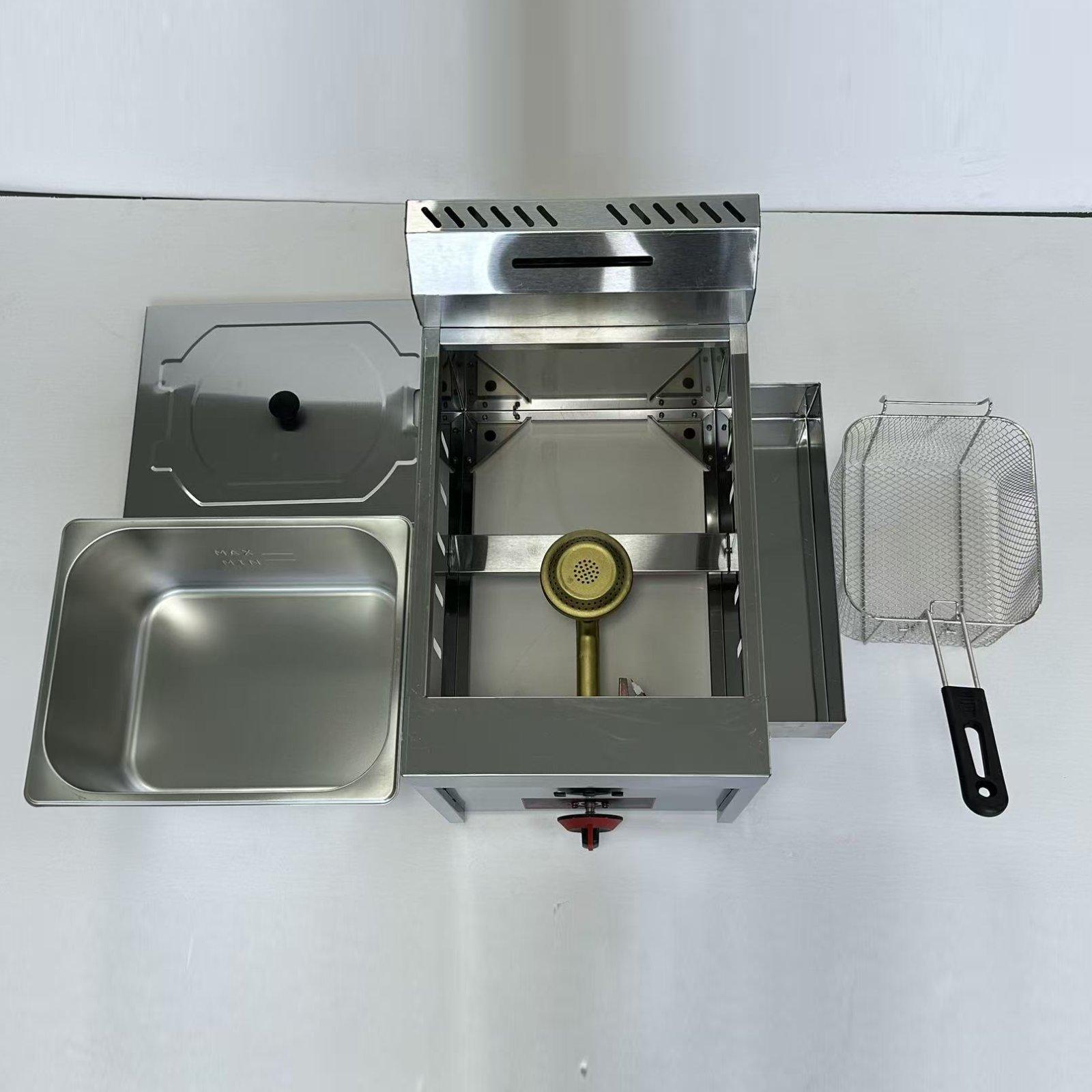 Коммерческая фритюрница из нер – обзор и цена Deep Fryer Stainless